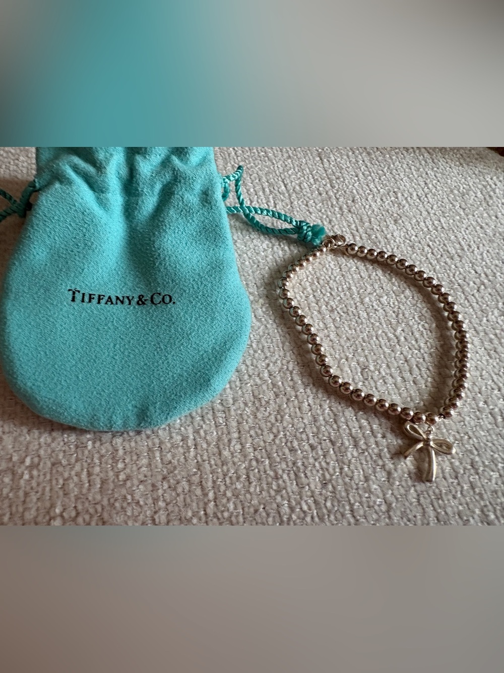 Tiffany & Co. Tiffany Bow Beaded Bracelet